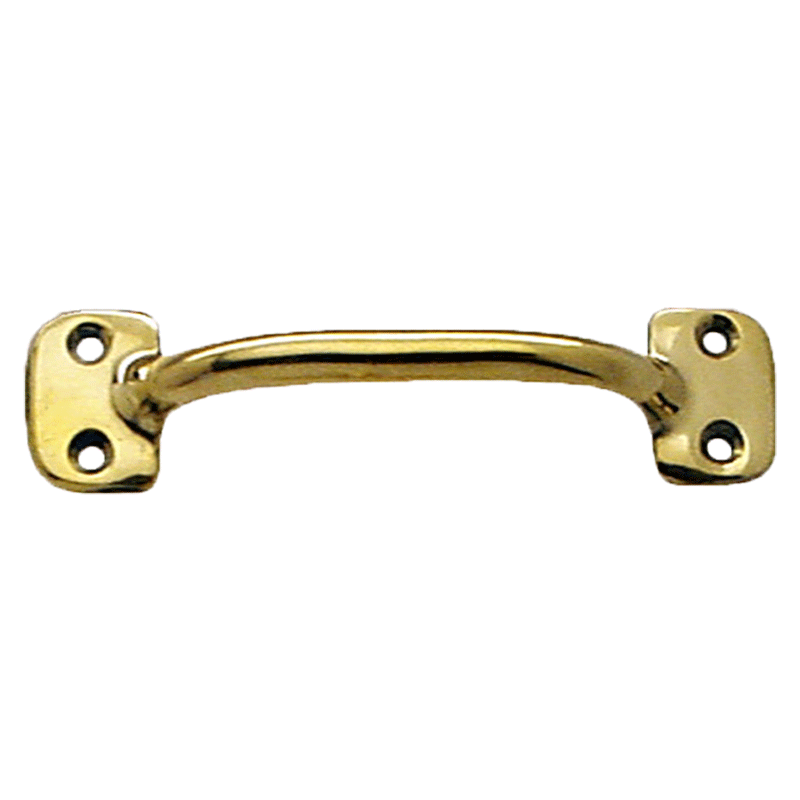 1 Solid Brass Large Strong File Cabinet Trunk Chest Handles Pull 5-1/2" wide #P1 