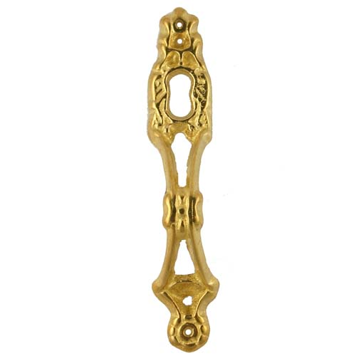 Brass China Cabinet Door Pull With Keyhole, Brass China Cabinet Hardware