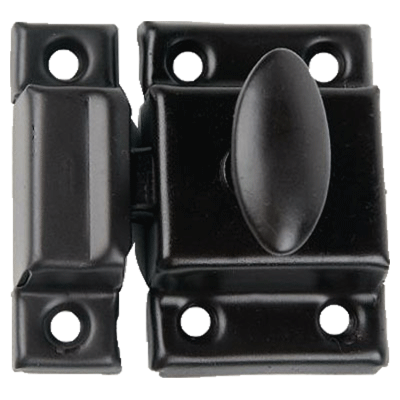 Oil Rubbed Bronze Small Stamped Cabinet Latch
