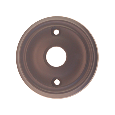 Round Passage Backplate Set in Oil Rubbed Bronze