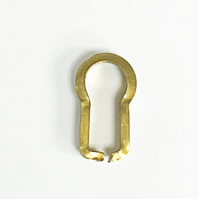 Large Solid Brass Keyhole Insert Liner