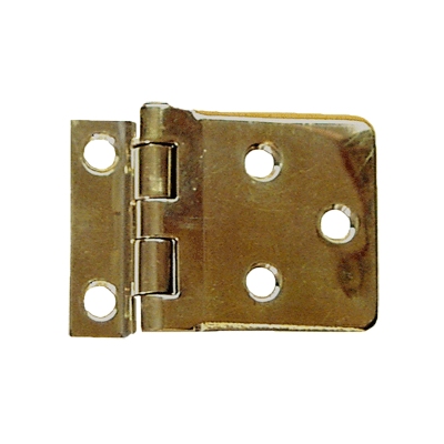 Sellers Brass Offset Cabinet Hinge Pair