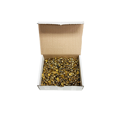 Brass Plated Seat & Upholstery Tacks (1000 Pack)