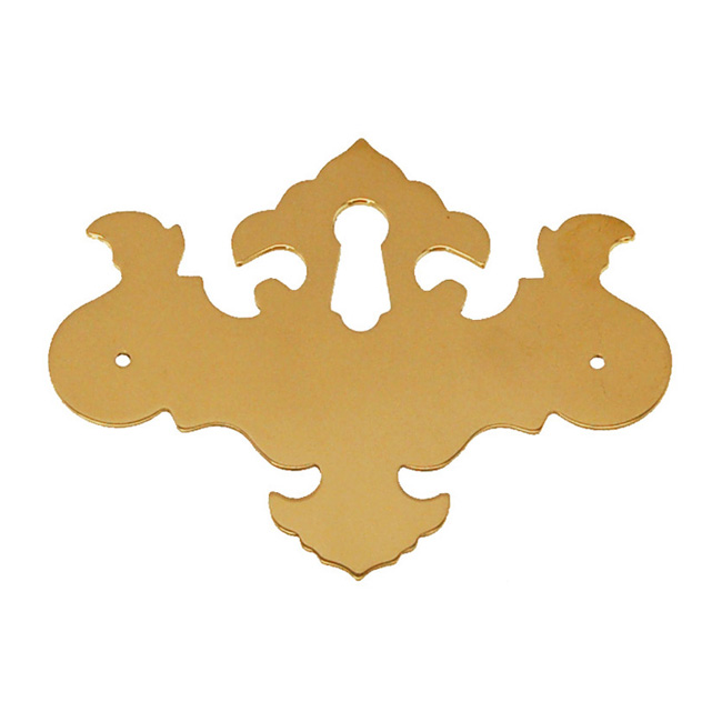 Chippendale Brass Keyhole Cover