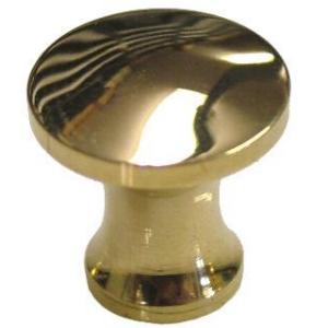 Small Cast Brass Knob