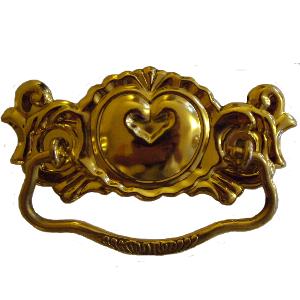 Victorian Brass Drawer Pull
