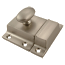 Large Classic Brushed Nickel Cabinet Latch