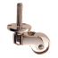Nickel Furniture Caster with Plate