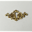 Decorative Cast Brass Keyhole Escutcheon