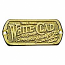 Brass White Clad Ice Box Label