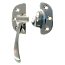 Cast Polished Nickel Left Ice Box Lever Latch 