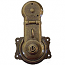 Long Antique Brass Trunk Lock