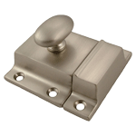 Large Classic Brushed Nickel Cabinet Latch