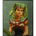 Egyptian Queen Trunk Paper Label