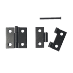 Oil Rubbed Bronze Removable Pin Butt Hinge Pair