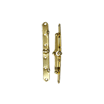 Brass Plated Drop Front Desk Hinge Pair