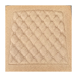 Quilted Fiberboard Chair Seat Seconds