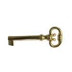 Large Brass Plated Reproduction Skeleton Key