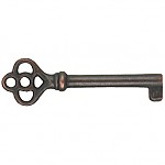 Classic Antique Copper Skeleton Key