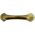 Small Art Deco Brass Drawer Pull