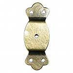 Antiqued Brass Trunk Handle Loop Without Nail