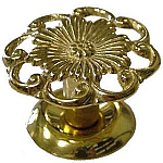 Victorian Cast Brass Knob