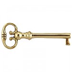 Solid Brass Reproduction Skeleton Key