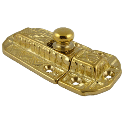 Cast Brass Cabinet or Cupboard Latch