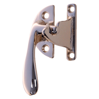 Nickel Offset Cabinet or Cupboard Lever Latch