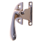 Nickel Offset Cabinet or Cupboard Lever Latch