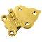Brass Offset Hoosier Hinge Pair